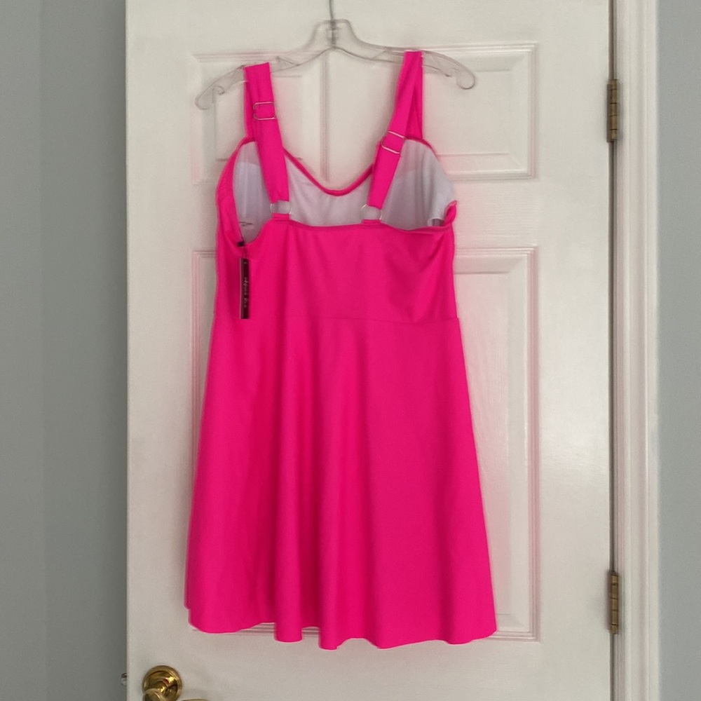 NWT AQUA EVE SWIM TOP SIZE 22 W - Picture 3 of 5